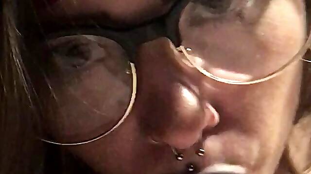 Blonde Amateur GF Blowjob With Cumshot