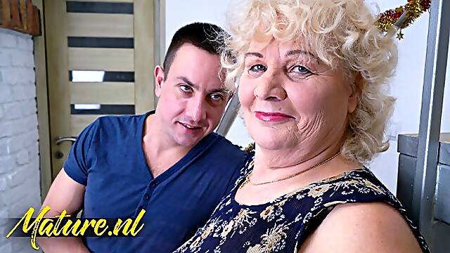 Naughty Granny Likes To Fuck Younger Men In Her Free Time