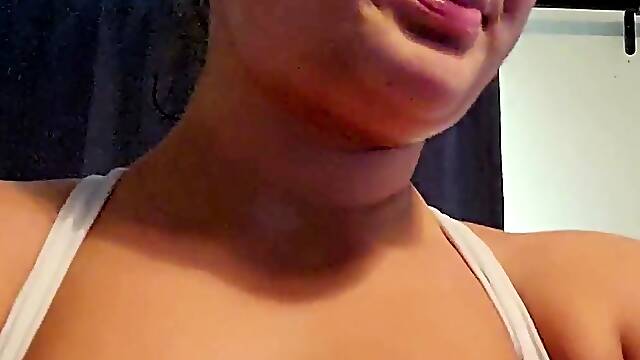 Hottest brunette solo webcam masturbation 2