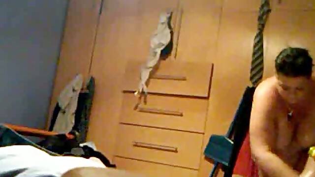 Hidden cam in bedroom caught my BBW mother-in-law changing her clothes