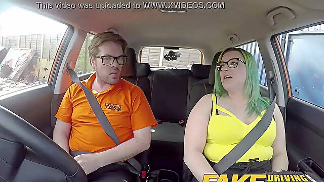 Faux driving school the porno party tryout