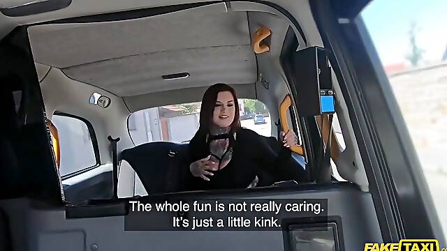 Shameless Plumper Gets Humped In Taxi With Sabien Demonia