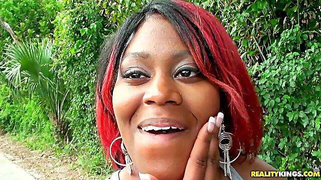 Lewd black MILF incredible adult video