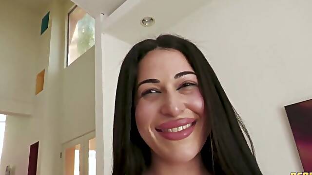 1st Time Pro Anal Scene For Curvy Angel Lila Longing