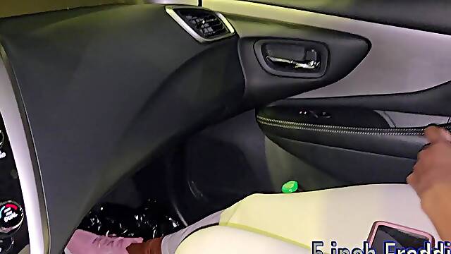 Stripper Amazon worker snuck out to give me some snatch in parking lot! I came in her snatch Oops