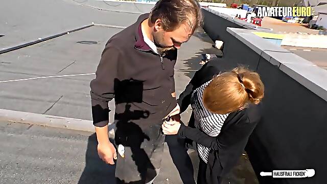 Golden-haired German big beautiful woman Jennifer Enjoys Each Inch Of That Dong - AMATEUR EURO