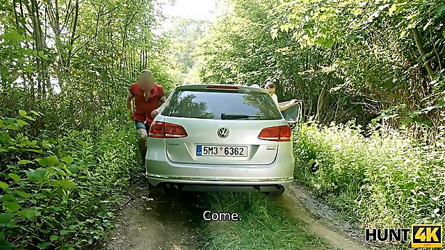 HUNT4K Lover isnt against selling his hot playgirl for a nice price