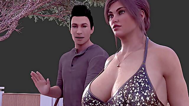 Natasha Naughty Wife: BBW Wife with Big Boobs and Big ass Joining Swinger Club Ended with Her Pussy Filled with Cum - sequence two