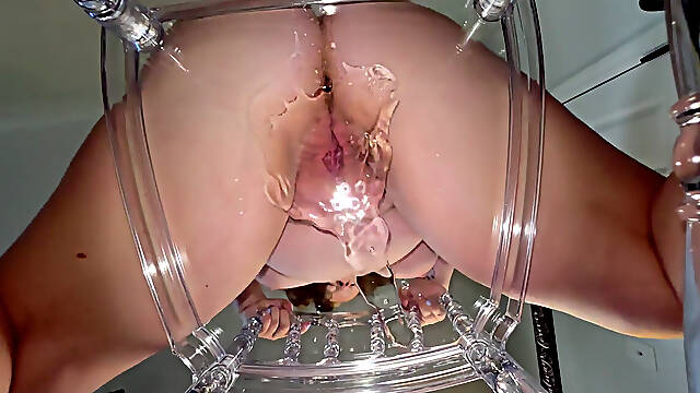 Bouncing on my dildo