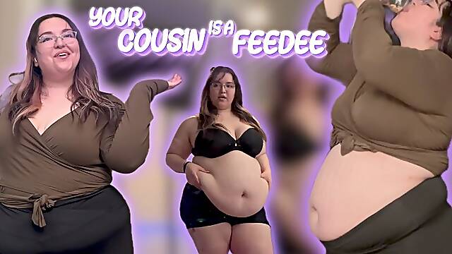 Hot cousin is a FEEDEE!