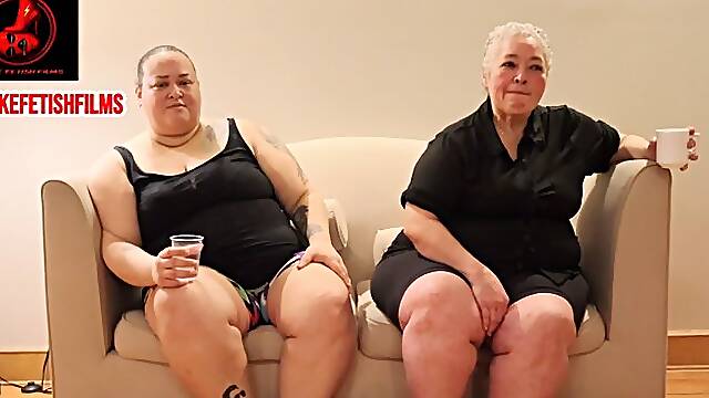 DOUBLE BBW TRAMPLING INTERVIEW