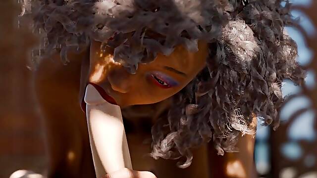 Nexus-3 Oasis – Busty brunette Fatima sucks cock & rides hard in her beach cabana