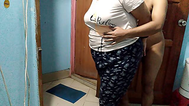 BBW Pakistani Tied up and Fucked Cum on Big Ass - Aria Mia