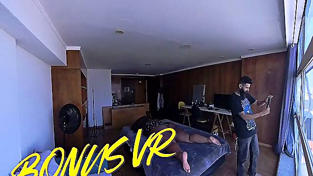 VR Bonus Scene, Brazilian BBW Black Goddess