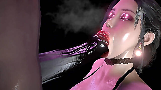 3D BBW Mature MILF Naked Her Huge Boobs Got Fucked by BBC