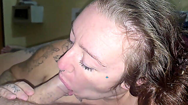 Jimbob and Jade Fucking and Sloppy Blowjob with Cum on Face