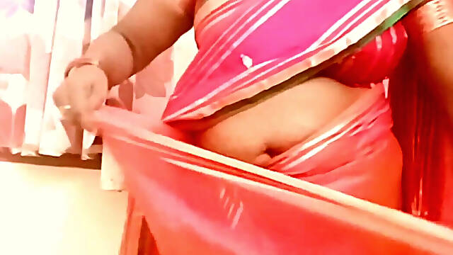 Tamil Horny BBW Wife Latha Nude Saree Tease & Romance with Cuck Hubbys Friend!