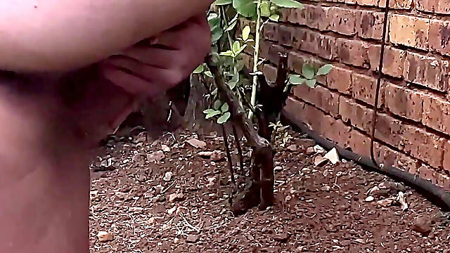 Enjoying Using the Inside and the Outside of the House as My Toilet, Piss Compilation