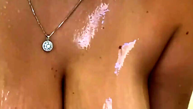 Thick Latina Cums Hard in the Shower