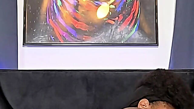 MILF Face Riding Ebony Babe Drained His BBC