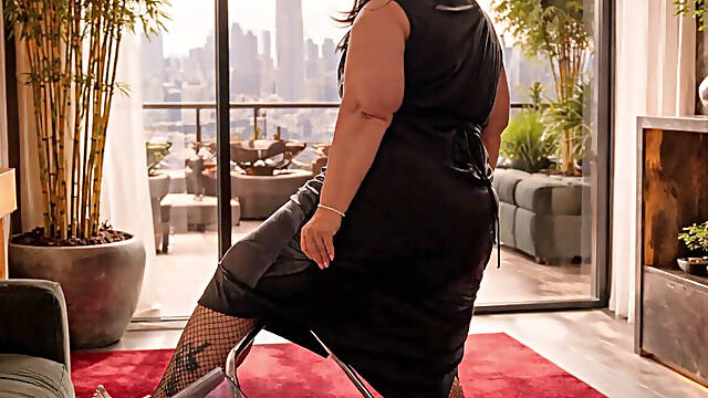 Hot MILF Hungry for Black Cock Balls Deep. Kinky Fetish Fantasy Cougar MILF