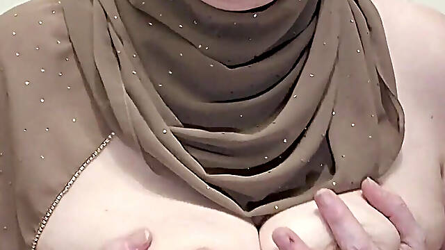 I Leave My Hijab on but Strip off the Rest of My Clothes