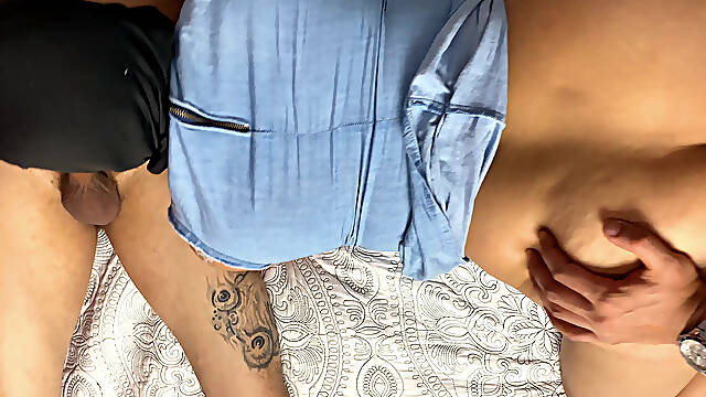 First Time Married I Have a Threesome with My Wife, My Sexual Fantasy of Feeling Cuckold Fulfilled!